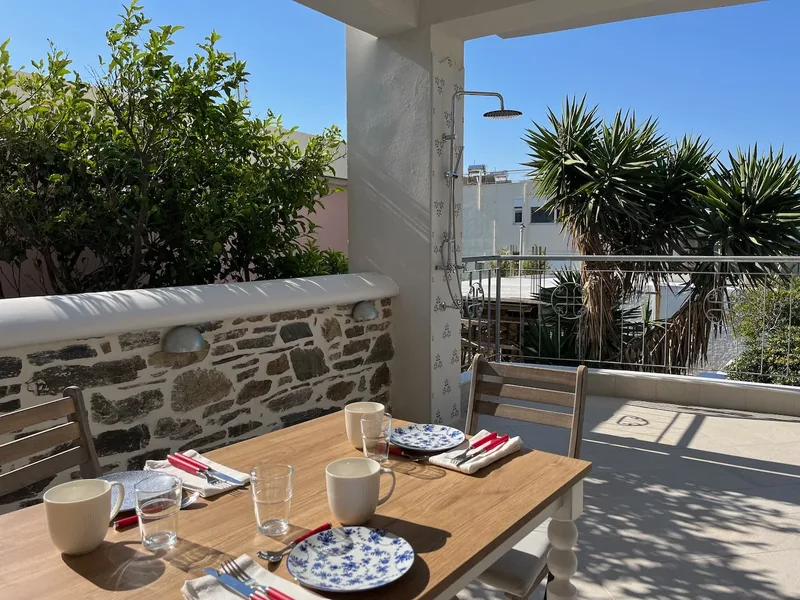 Amalia Beletage, Terrasse